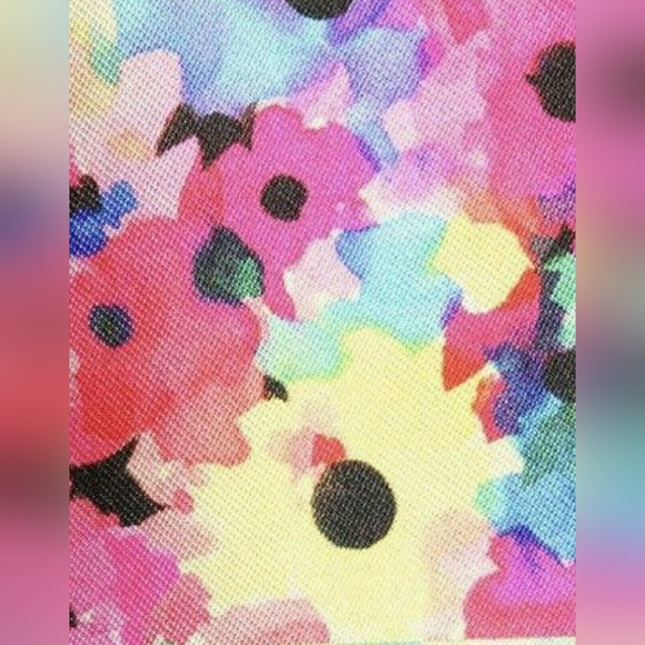 *$3,000 NEW OSCAR DE LA RENTA ADORABLE AZALEA FLORAL SILK RUNWAY DRESS US 12 - Picture 5 of 9